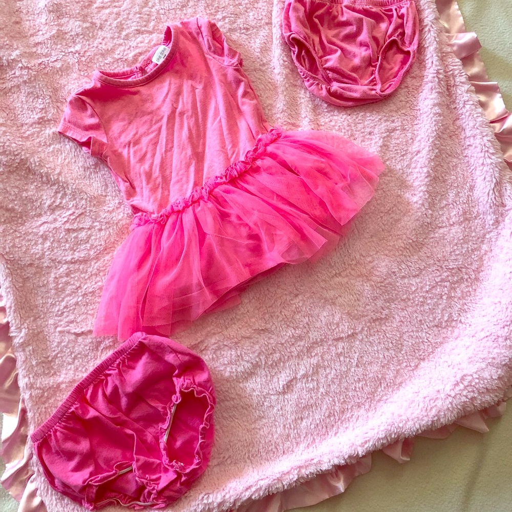 Pink tutu dress